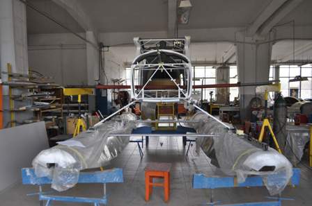 Floats installation in FK-lightplanes