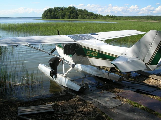 RANS S6 on 1200lbs floats